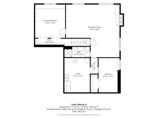Lower Level Floor Plan