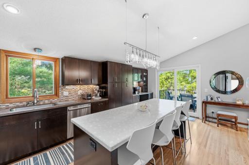 Large Kitchen Island with Seating