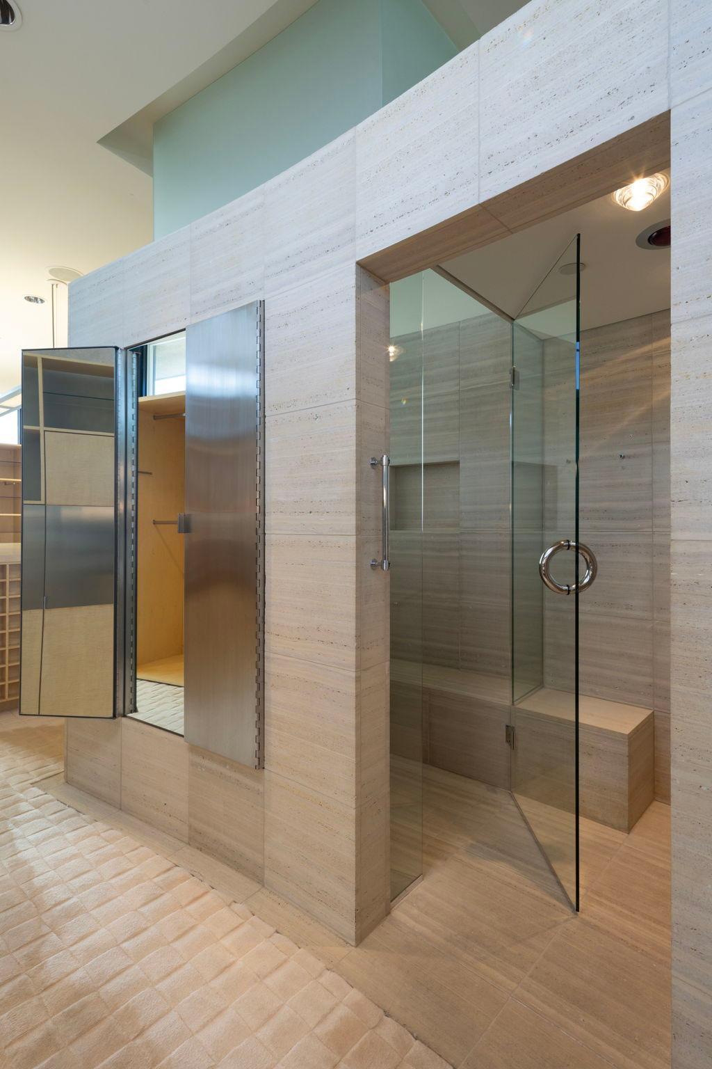 Primary bath shower