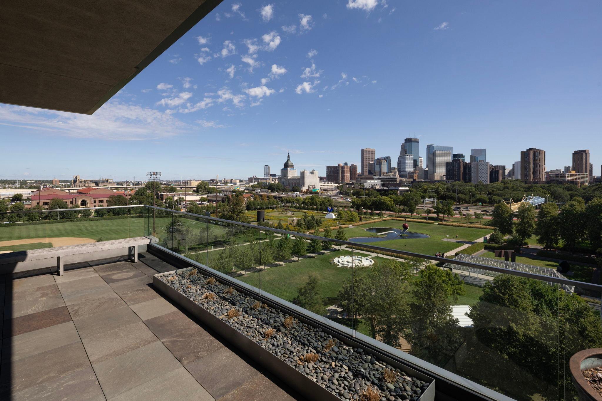Panoramic City skyline views