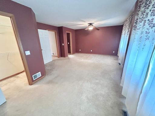 Upper level primary bedroom