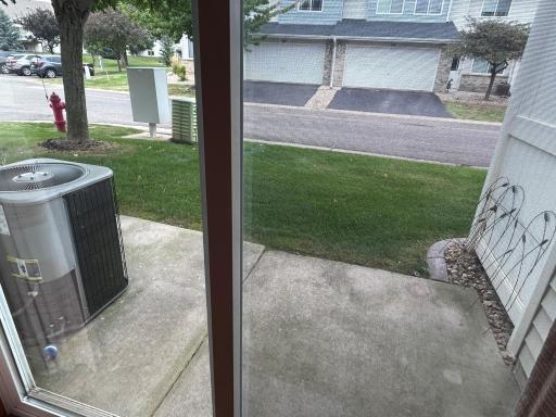 Outdoor patio area