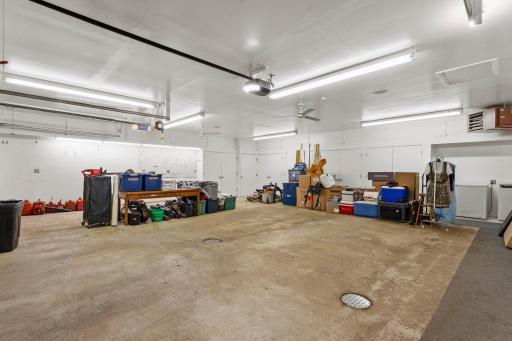 The 36x34 three car garage brings massive storage space with built-in cabinets to keep all your tools and outdoor necessities organized