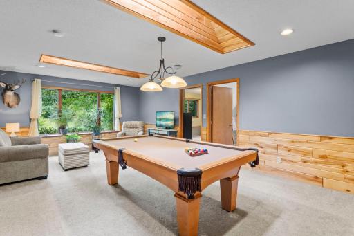 The family room is a wonderful additional space to suit your needs, plenty of room for a pool table
