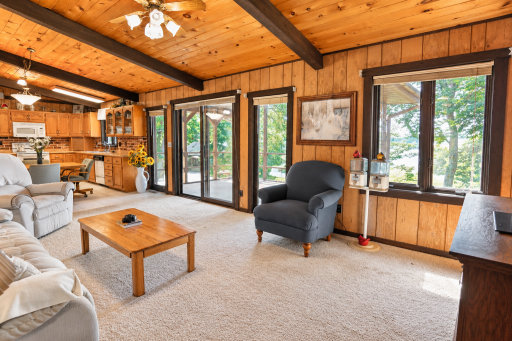 Cozy living room with access to covered deck.png