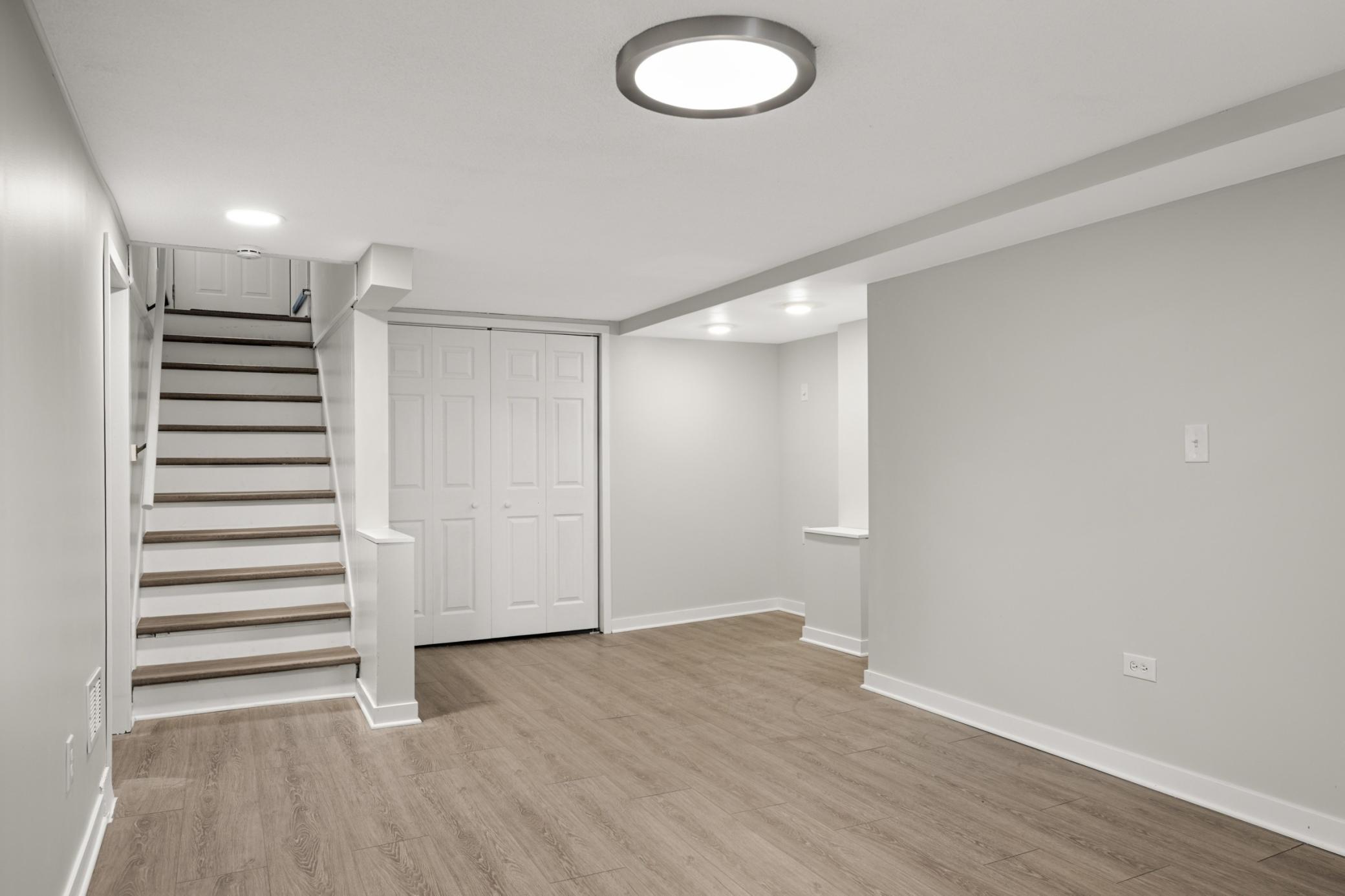 Lower level gathering room