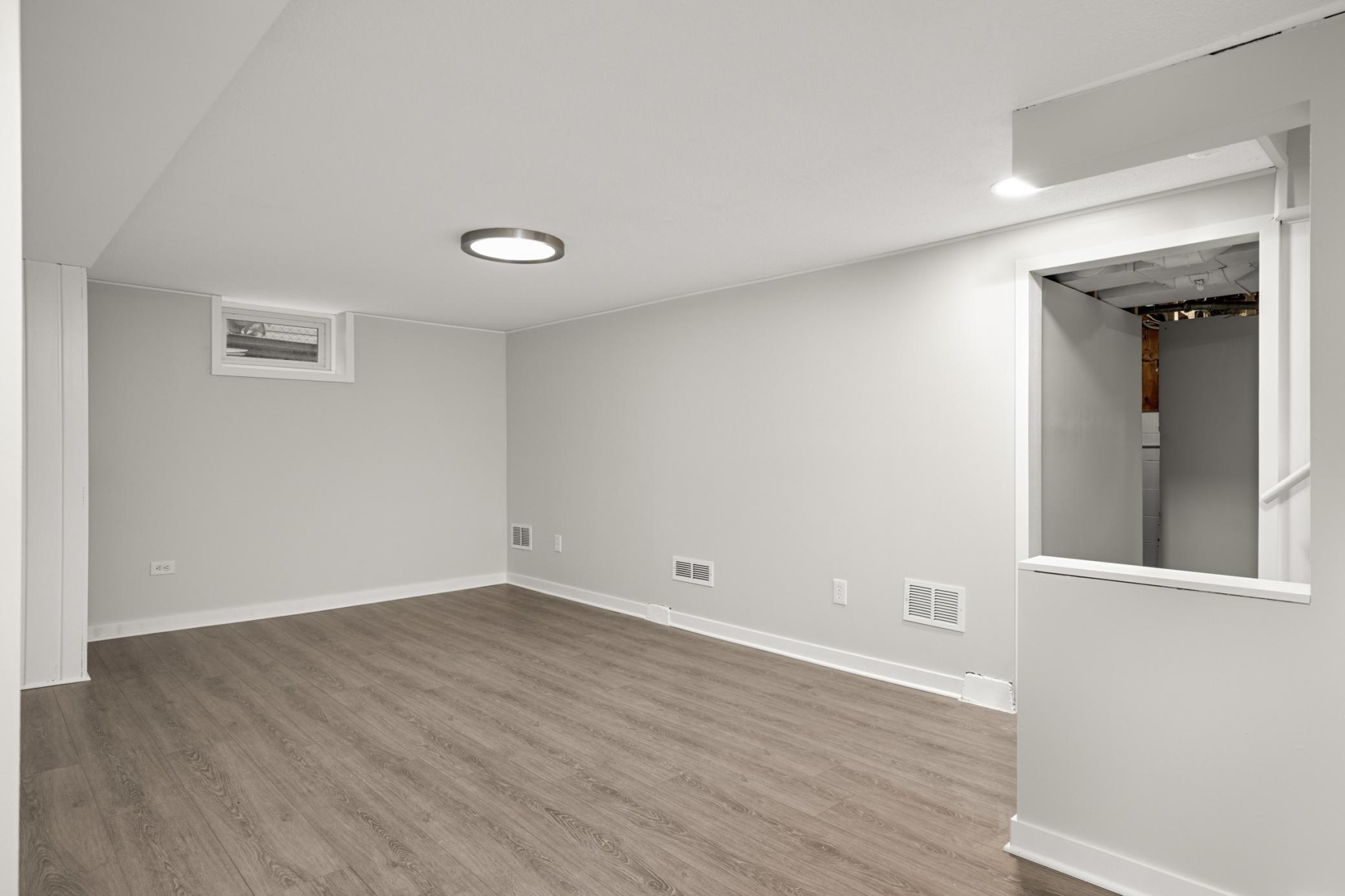Lower level gathering room