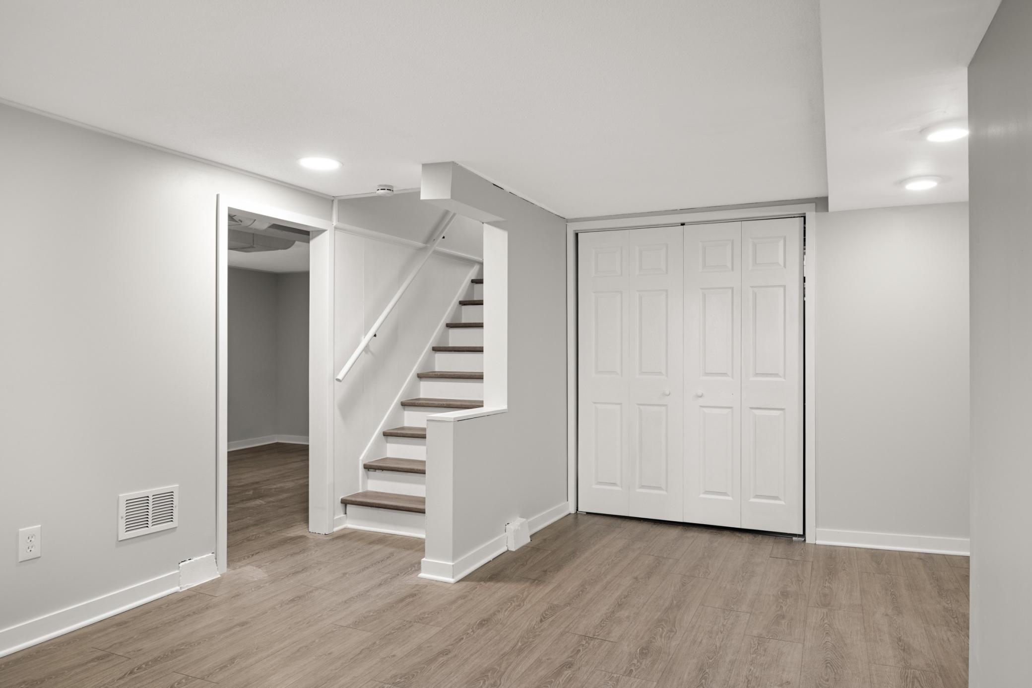 Lower level gathering room