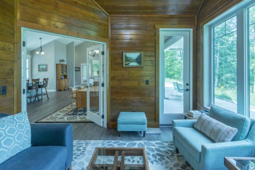 EXIT DOOR TO PATIO FROM SUNROOM
