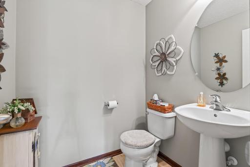 Main floor 1/2 Bathroom.