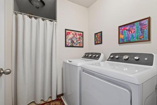 Convenient 2nd Story laundry room! Bonus: the Washer & Dryer are newer!