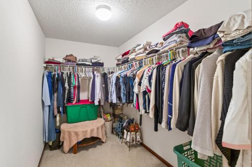 Large Primary Bedroom walk-in closet!