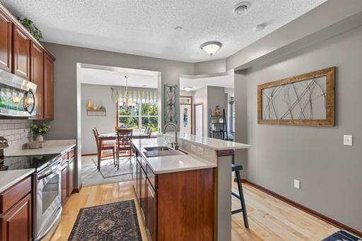 Another view of this beautiful kitchen