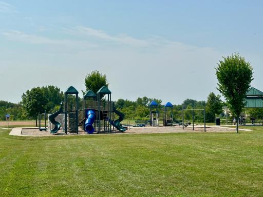 Parks, playgrounds, ball fields, trails and green space within walking distance.