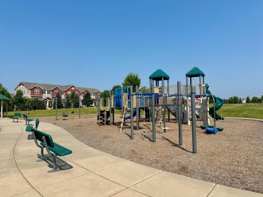 Another view of the playground.