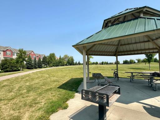 Enjoy some shade under the Gazebo. Bring some food to grill and eat at the picnic area.