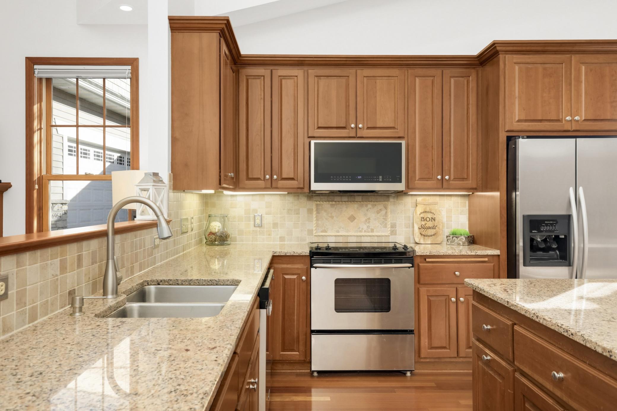 Plenty of counter space and storage!
