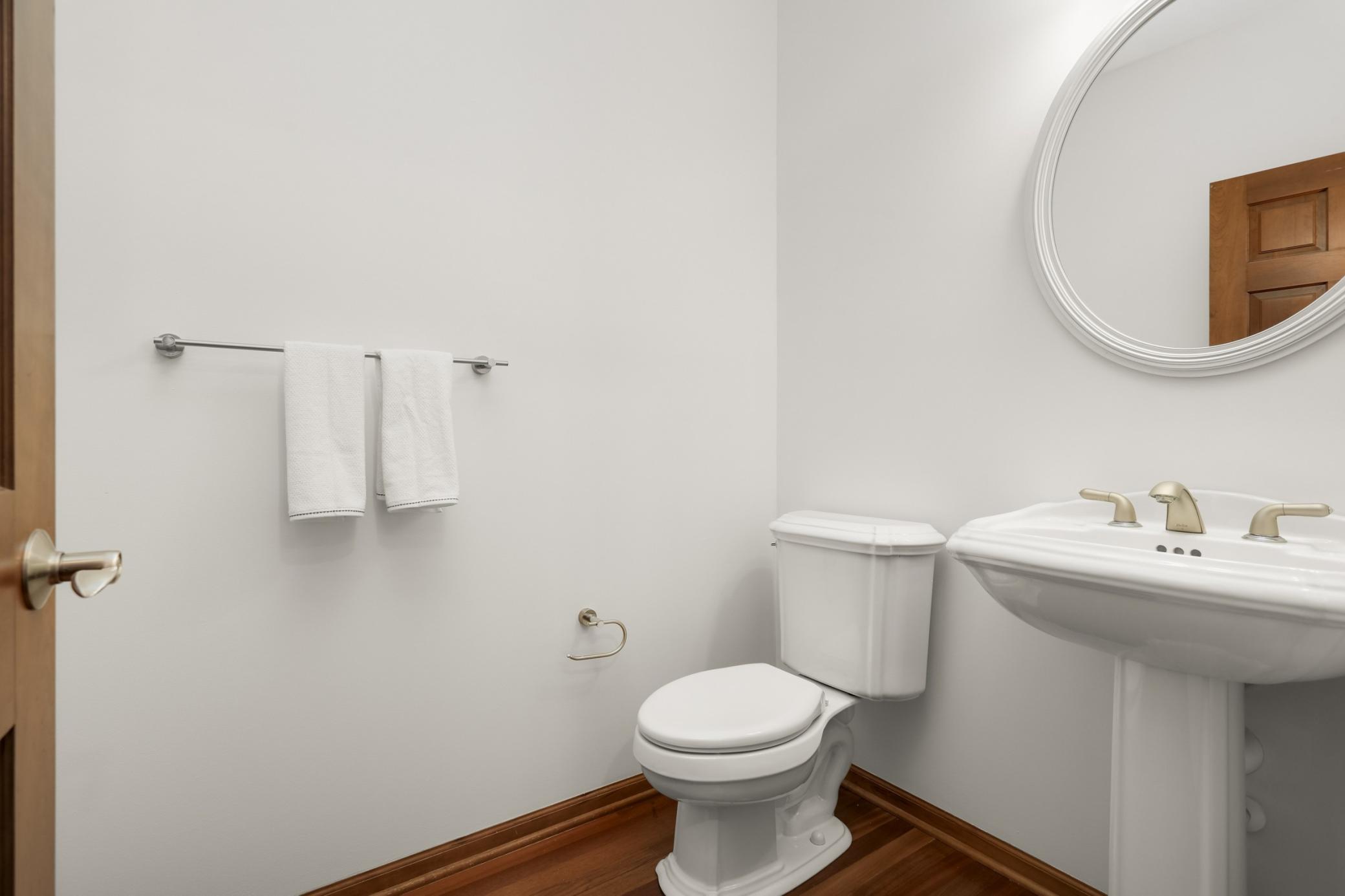 Powder Bathroom Main Level