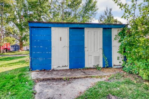Shed Behind House