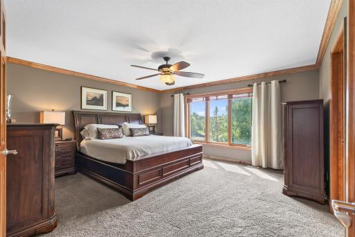 Primary Bedroom - Spacious & great views!