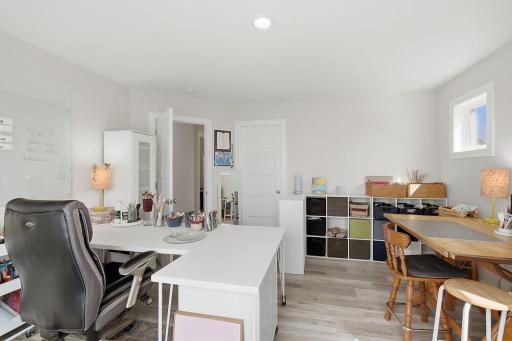 More than just a secondary bedroom, this spacious room also includes a large walk-in closet. With a full bathroom nearby, it offers a great setup for guests or multi-generational living.