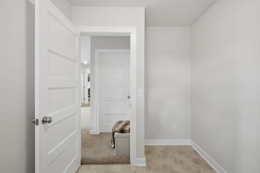 Plumbing and laundry hookups are already in place, giving this room tremendous flexibility. Use it as additional laundry space or explore the potential for a future kitchenette.