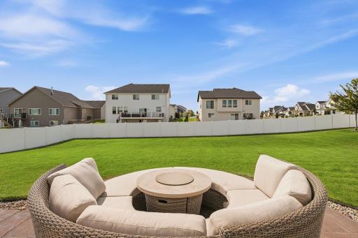 The property includes three fence gates for convenient access around the yard. A double gate on the side makes it especially easy to bring larger items into the backyard.