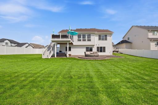 The elevated deck overlooks the large, fully fenced yard and provides plenty of space for relaxing or entertaining. With the major exterior improvements already complete, you can simply move in and enjoy.