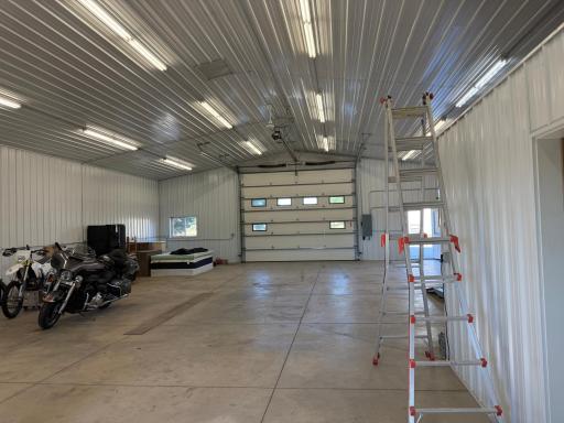 12’ x 16’ shop door! Drive your trucks into your heated shop!