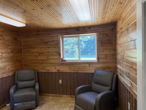 Pine wood office in shop!