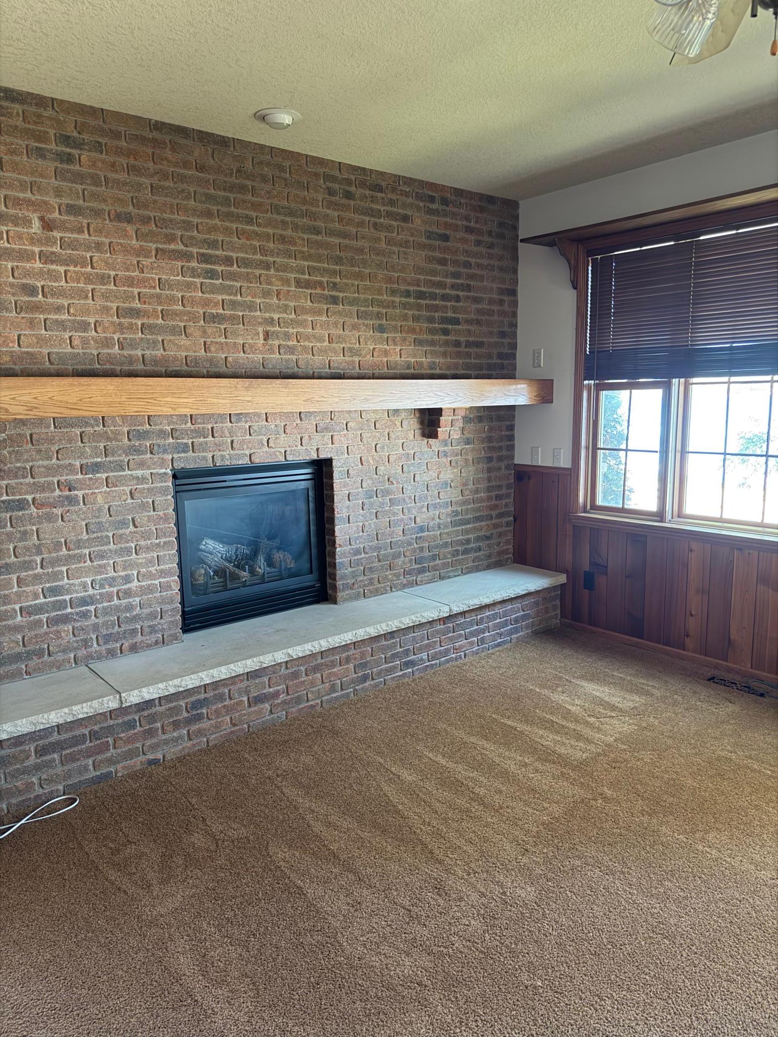 LR Gas Fireplace
