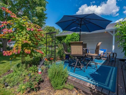 Front deck area.