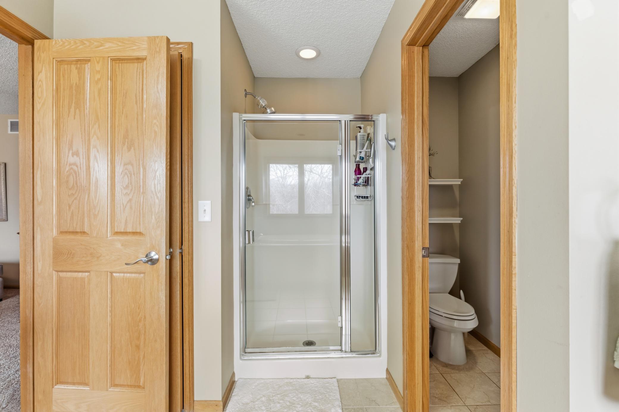 Seperate Shower in Master