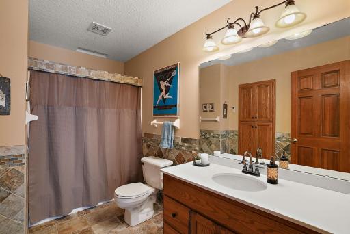 Upper level full bath