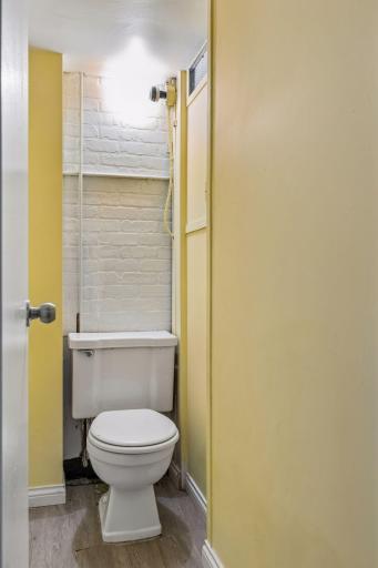 There is also a third bathroom down here.