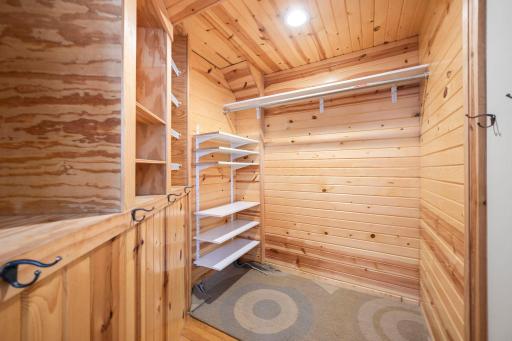 "Mudroom" tucked away near the front door.