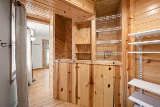 Fantastic "mudroom" with lots of storage for coats and shoes!