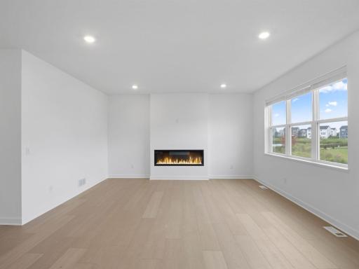 The Great Room is a natural gathering space within the home, perfect for lounging on the couch, watching movies and hanging out with friends.