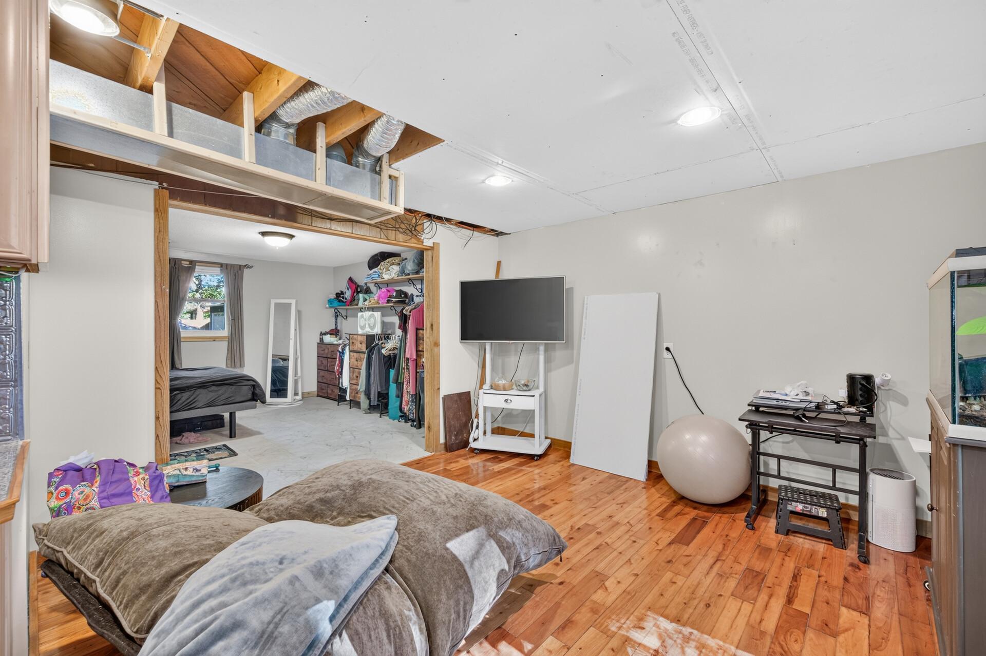 Recreation room - lower level