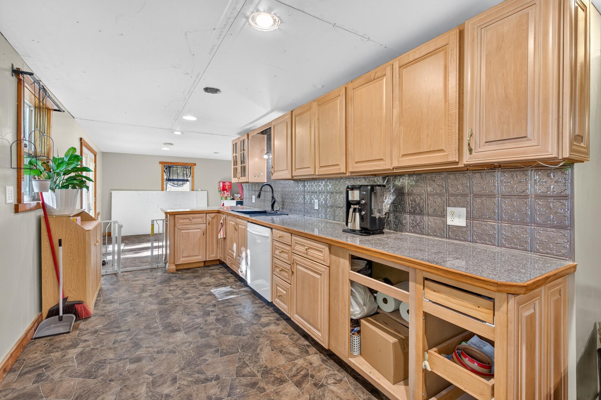 Lower level kitchen