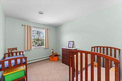 Three bedrooms on one level.