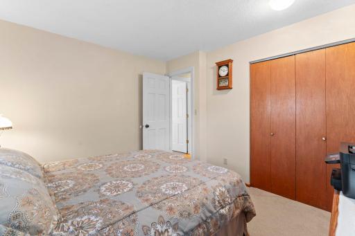 Three bedrooms on one level. Double windows and great spaces.
