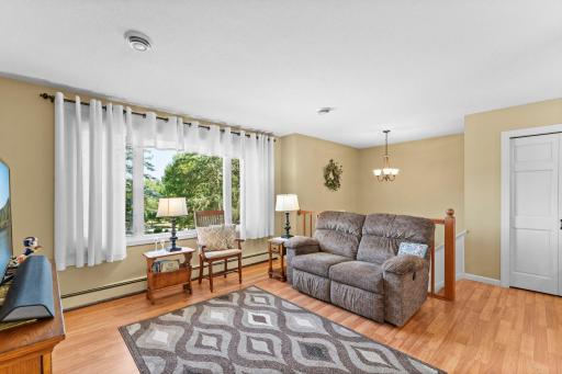 Large windows bring in a ton of natural light.