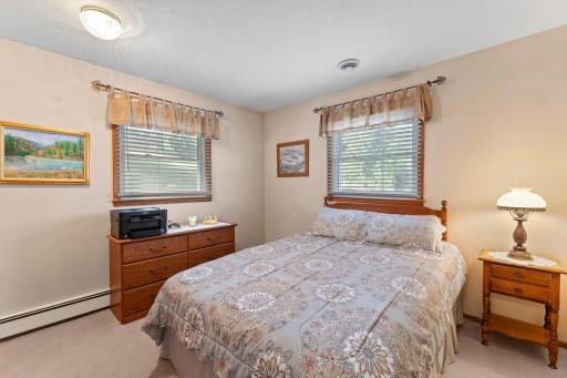 Three bedrooms on one level. Double windows and great spaces.
