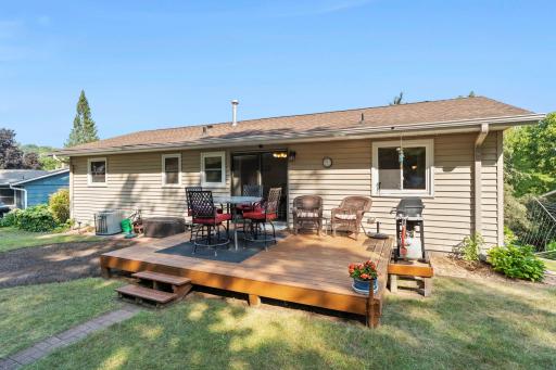 Fantastic deck retreat!