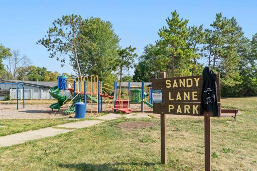 Walk to nearby Sandy Lane Park!