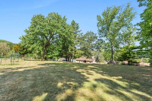 Almost an acre lot offers a ton of space to run and play!