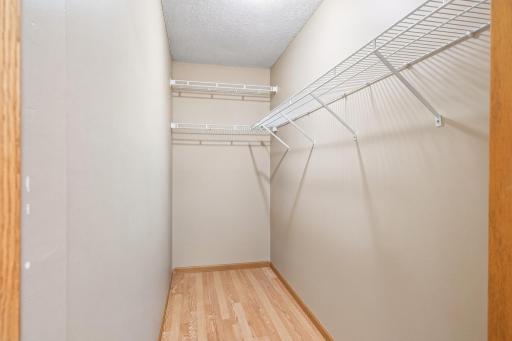 Entryway walk-in closet