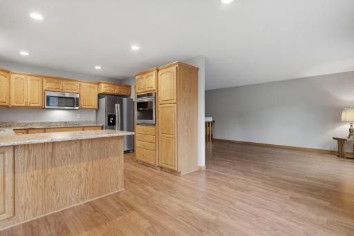 This custom kitchen was done by Cronen Cabinetry in 2017. The built in oven, pantry and quartz countertops are just a few of the things I love about this beautiful yet functional kitchen.