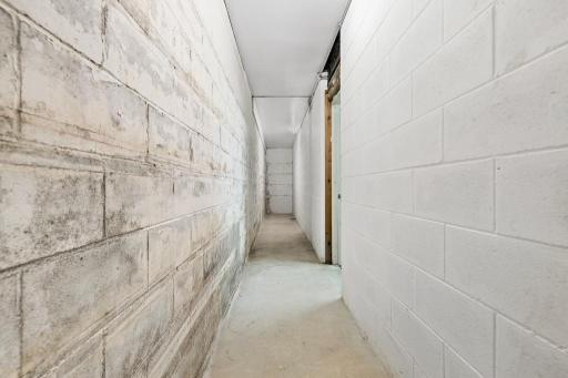 We call this the storm room!!!! SOLID CONCRETE walls under the front porch/entrance. Would make a great wine cellar, storm room, canning, storage... you name it!